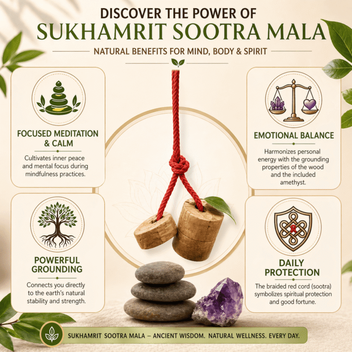 Herbal Pain Relief Mala for Neck, Migraine & Back Comfort (Buy 1 Get 3 FREE TODAY) - Image 4
