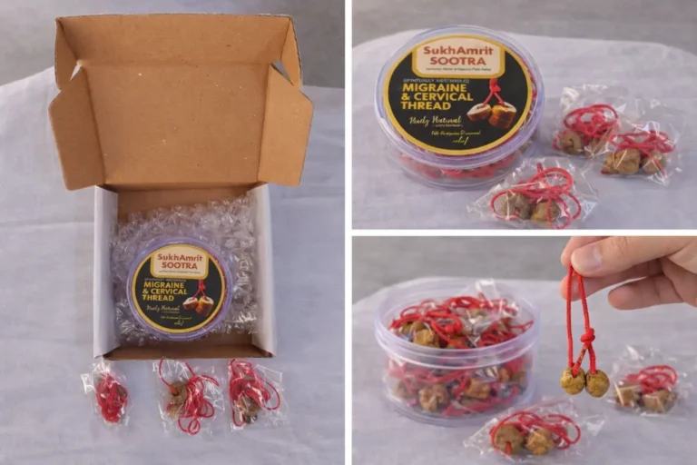 Herbal Pain Relief Mala for Neck, Migraine & Back Comfort - Image 5