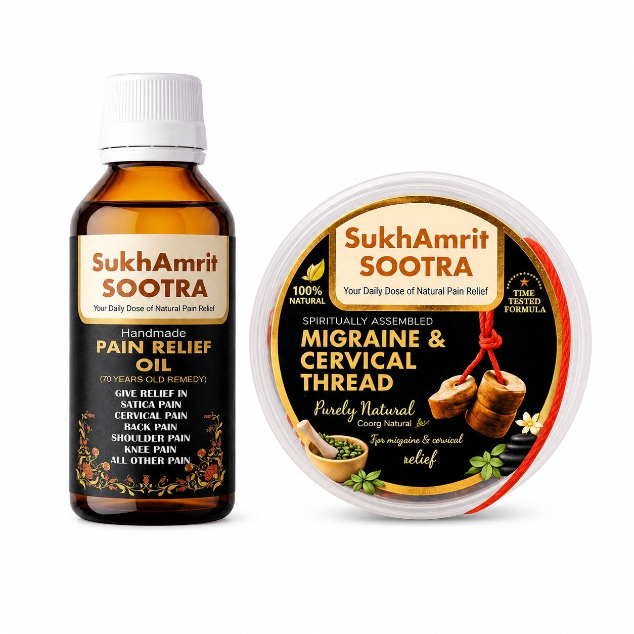 Herbal Pain Relief Combo Herbal Pain Relief Combo